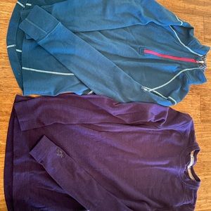 Purple base layer women’s Smartwool